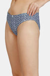 Zivame Anti-Microbial Low Rise Full Coverage Bikini Panty (Pack of 3) - Multicolor — thumbnail 22